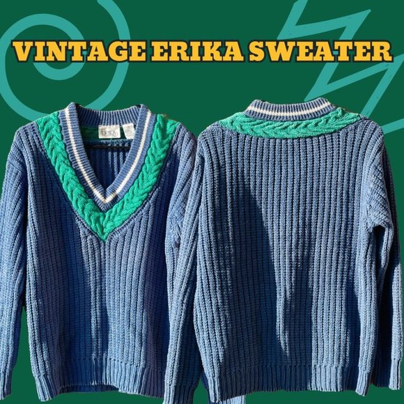 Vintage Erika sweater size S to M - Picture 6 of 6